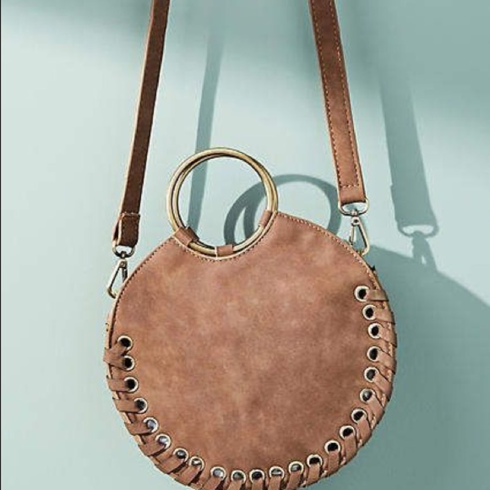 Stitched Circle Crossbody Bag NWOT